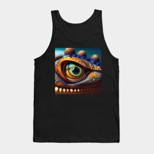 Lizard Eye Art Tank Top